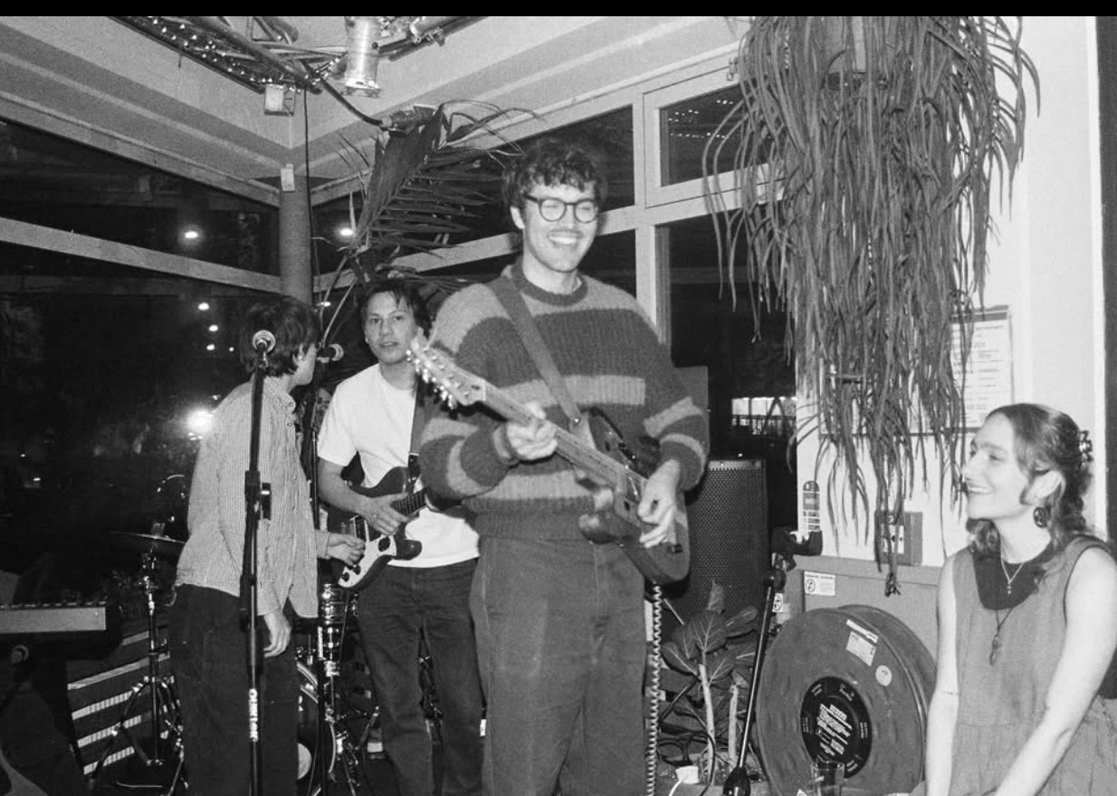 Live band during a bandnight at De Krater
